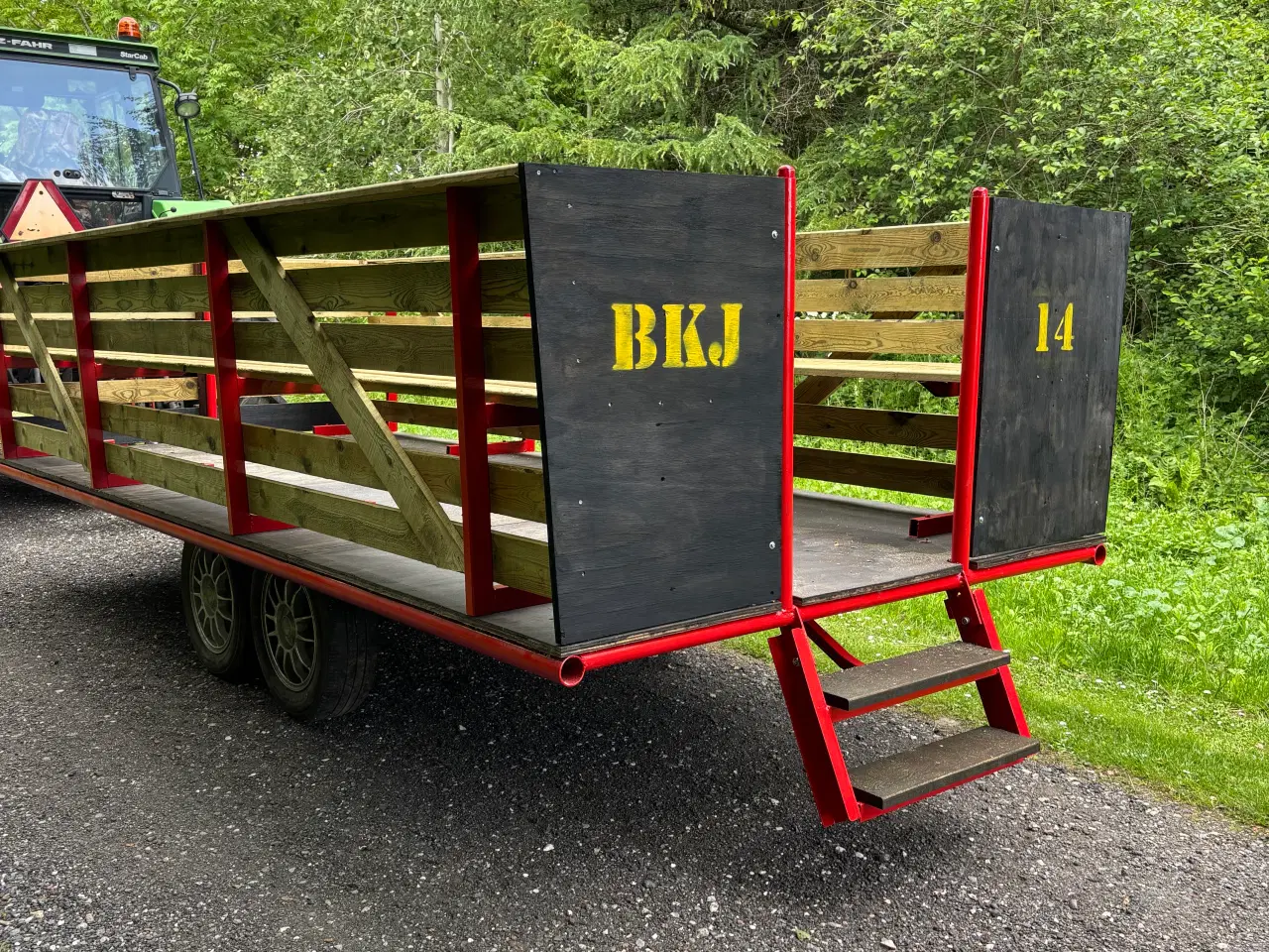 Billede 3 - Tur / jagt vogn.