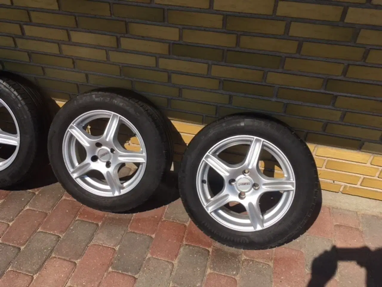 Billede 4 - flot fælge med næsten ny dæk, ContiEccoContact 