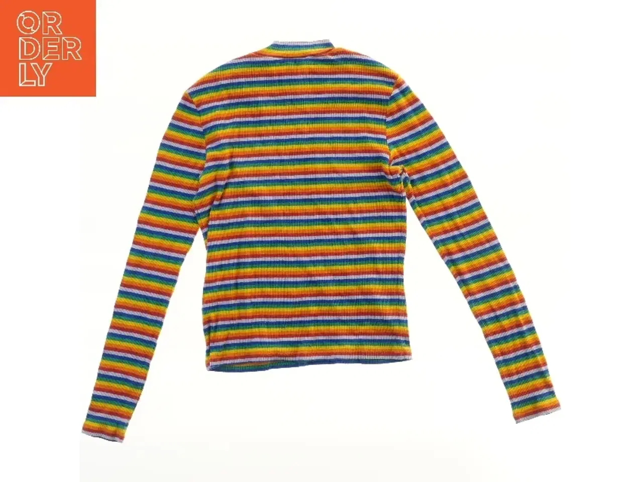 Billede 2 - Langærmet stribet trøje fra Monki (str. S)