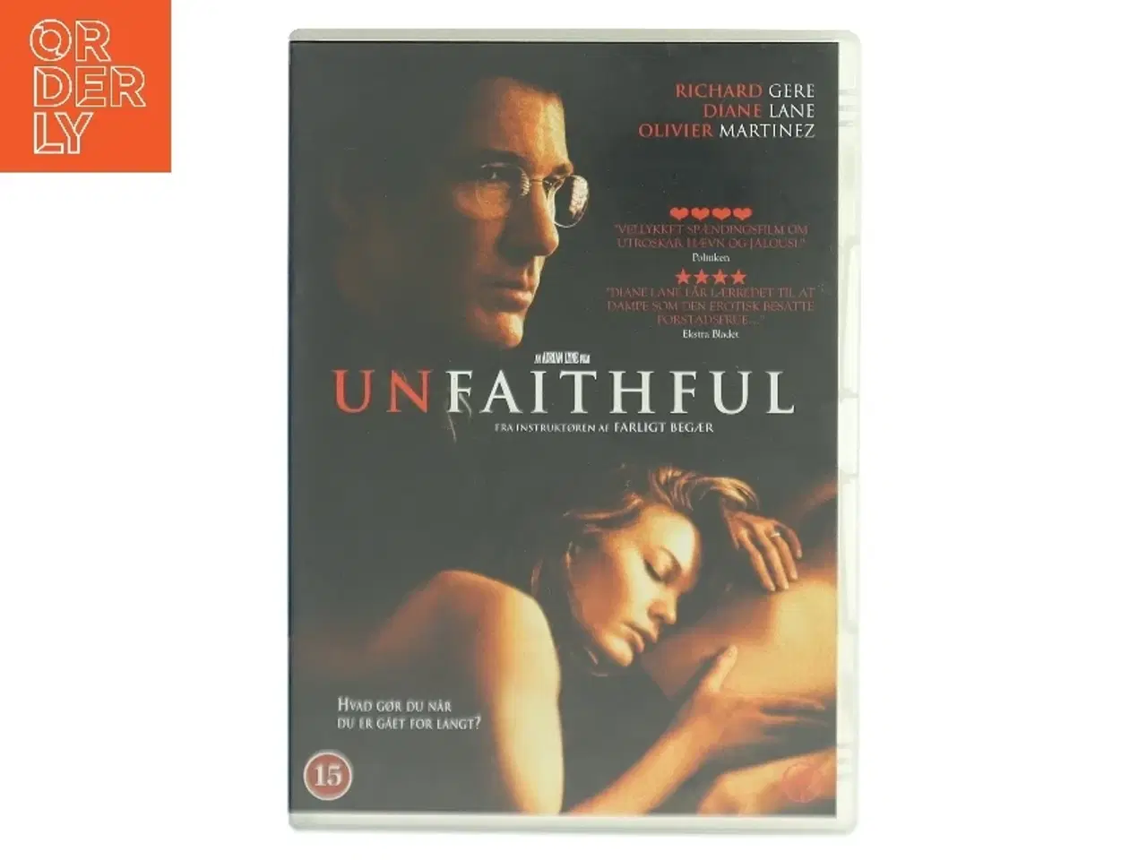 Billede 1 - Unfaithful DVD med Richard Gere (DVD)