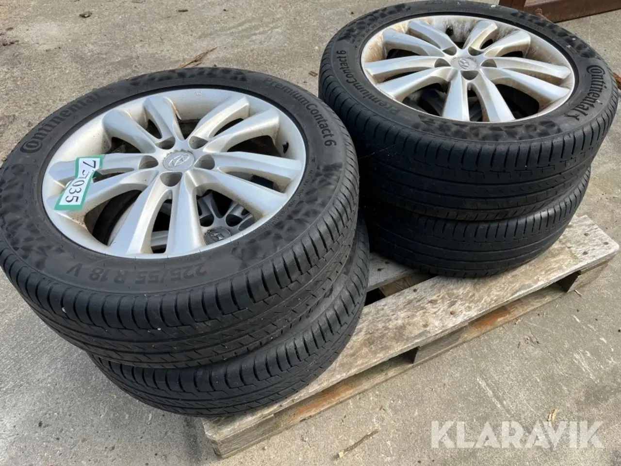 Billede 2 - Dæk med fælge Hyundai Tucson 225/55 R18