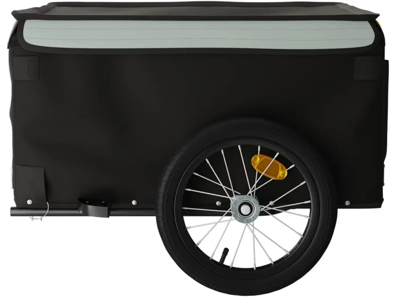 Billede 6 - Cykelanhænger 45 kg jern sort og grå