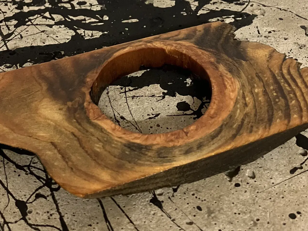 Billede 2 - Bord lysestage i træ