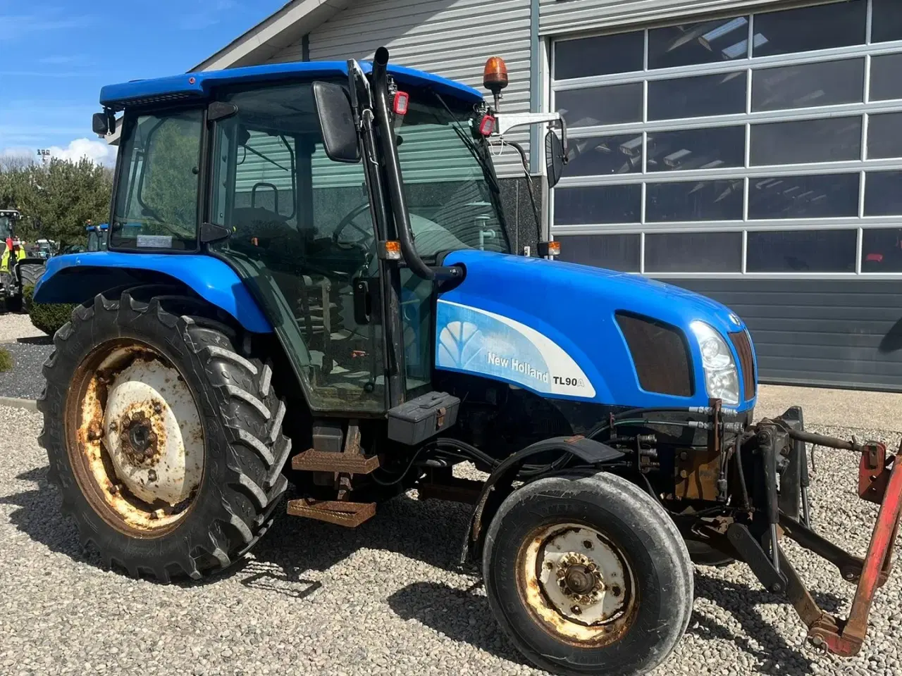 Billede 14 - New Holland TL90A Med frontlift