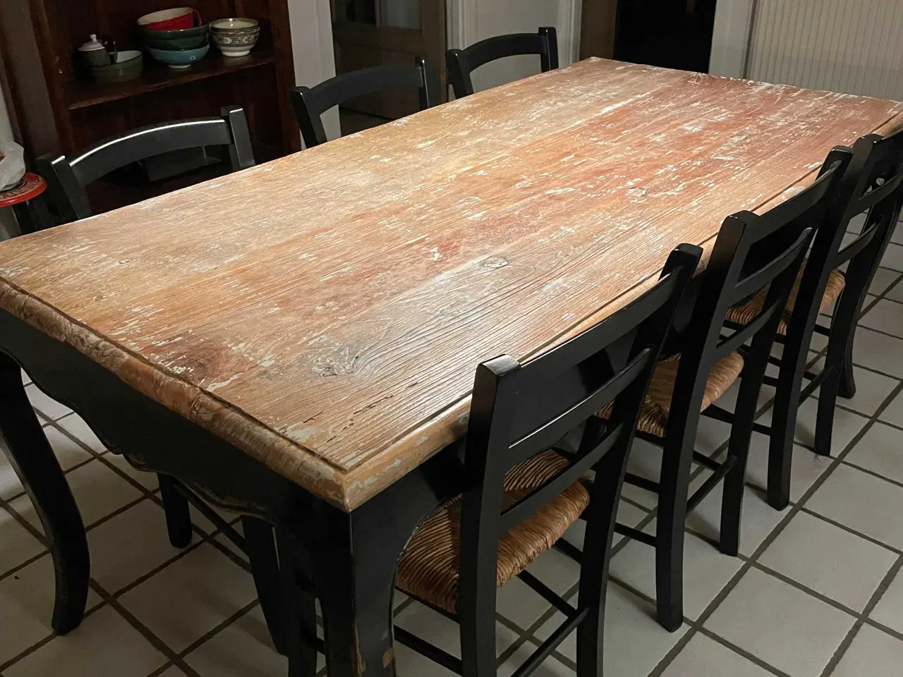 Billede 1 - ILVA spisebord af genbrugstræ