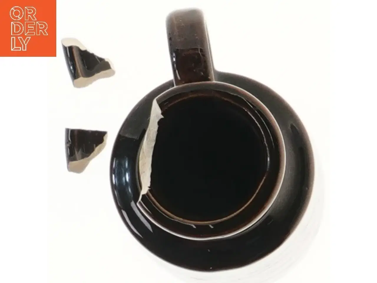 Billede 2 - Keramik vase med håndtag (str. 20 cm)
