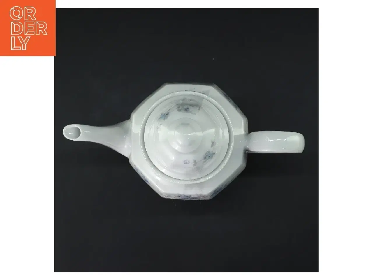 Billede 3 - Porcelæns kaffekande med låg (str. 25,5 cm)