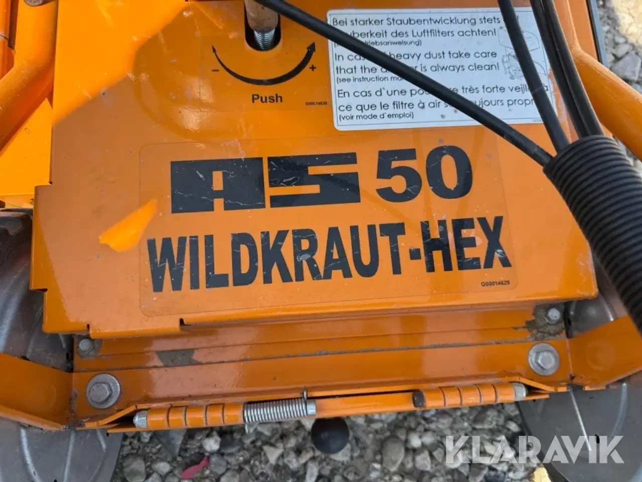 Billede 5 - Ukrudt renser Wildkraut-HEX AS 50 B1/4T