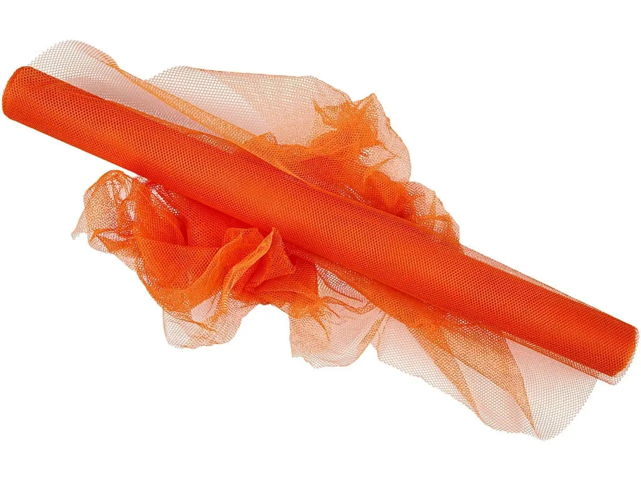 Billede 1 - Orange Tyl i Strutkvalitet - 50 cm x 5 m