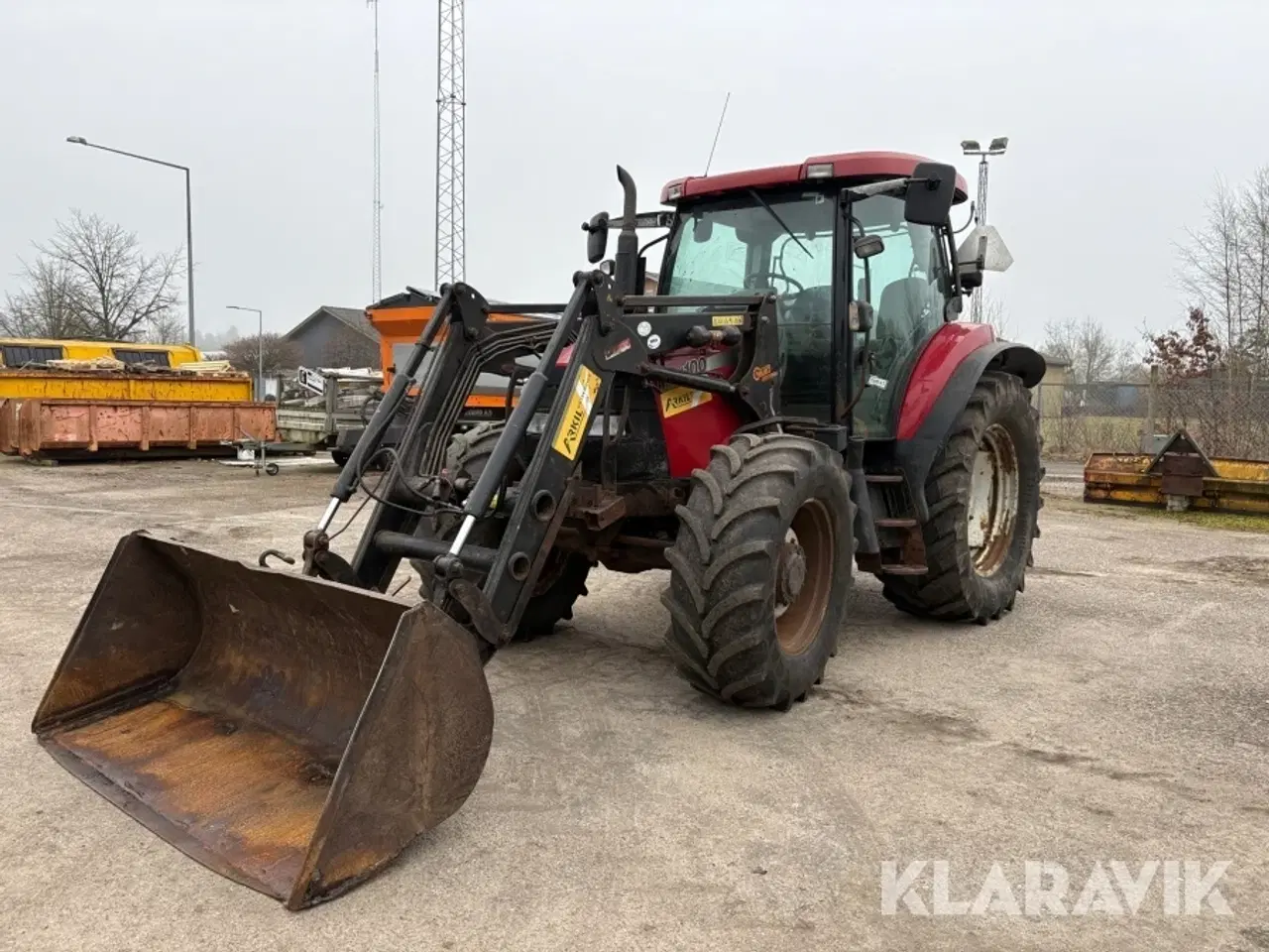 Billede 1 - Traktor Case MXU100 med frontlæsser