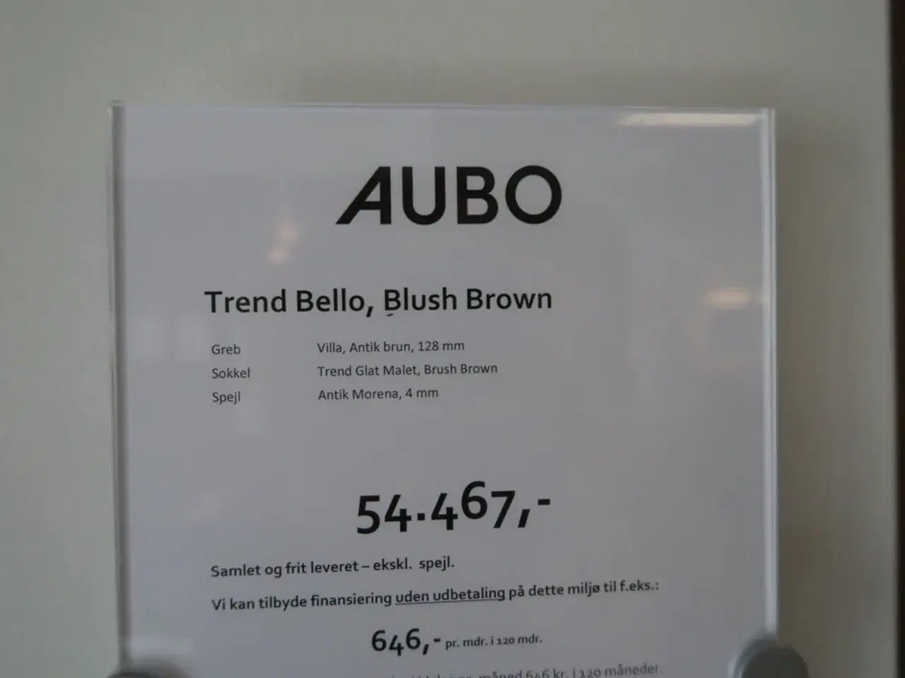 Billede 11 - Entremøbel AUBO Trend Bello, Blush Brown