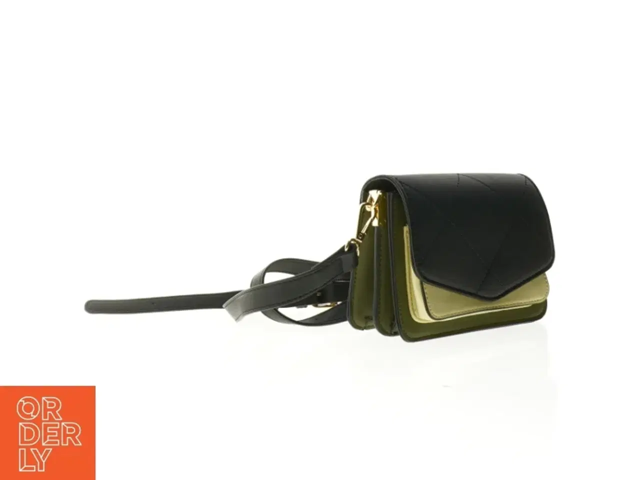 Billede 4 - Noella grøn og sort crossbody taske fra Noella (str. 17 x 13 x 7 cm)