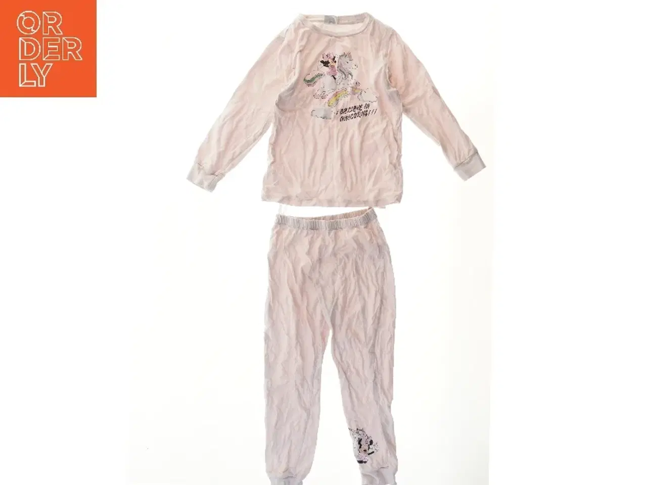 Billede 1 - Børne nattøj med enhjørningmotiv fra Disney (str. 110)