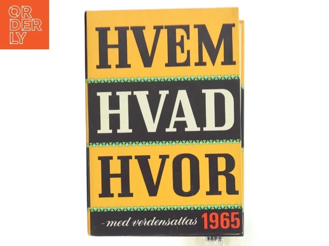 Billede 1 - HVEM HVAD HVOR 1965 (Bog)