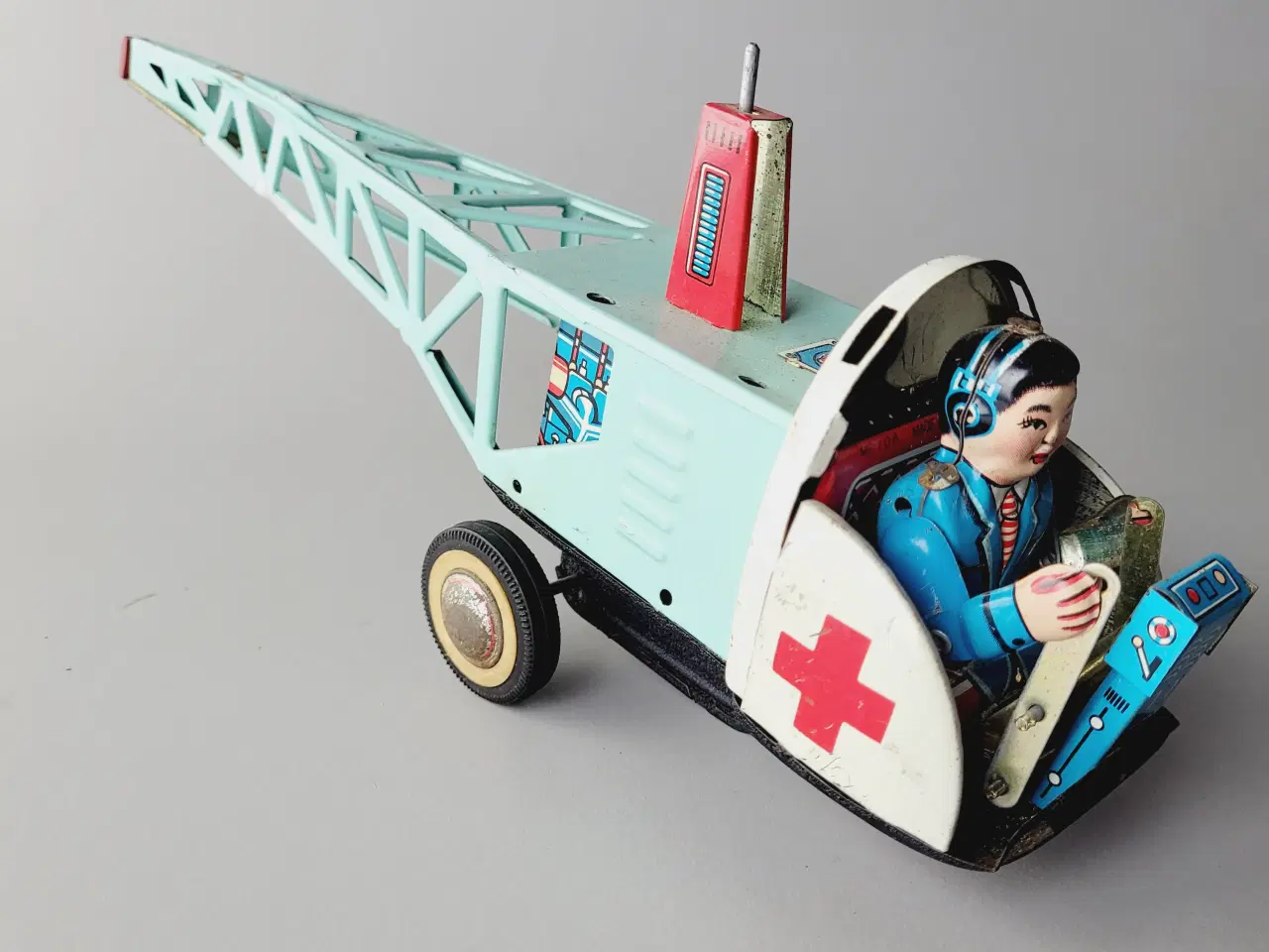 Billede 2 - ⭐️· 🚁🚨 SJÆLDEN KINESISK BLIK HELIKOPTER – MS 706