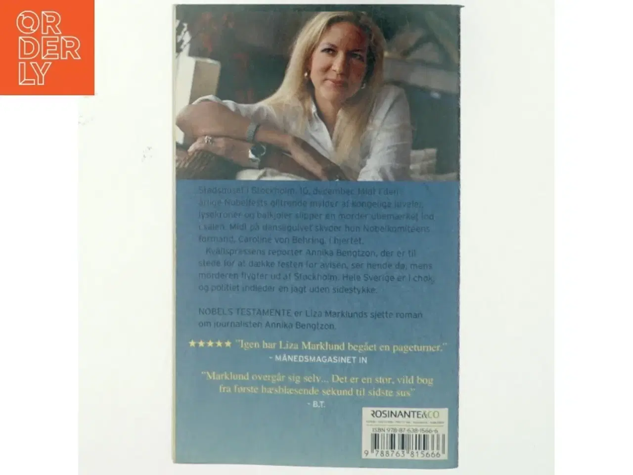 Billede 3 - Nobels testamente af Liza Marklund (Bog)