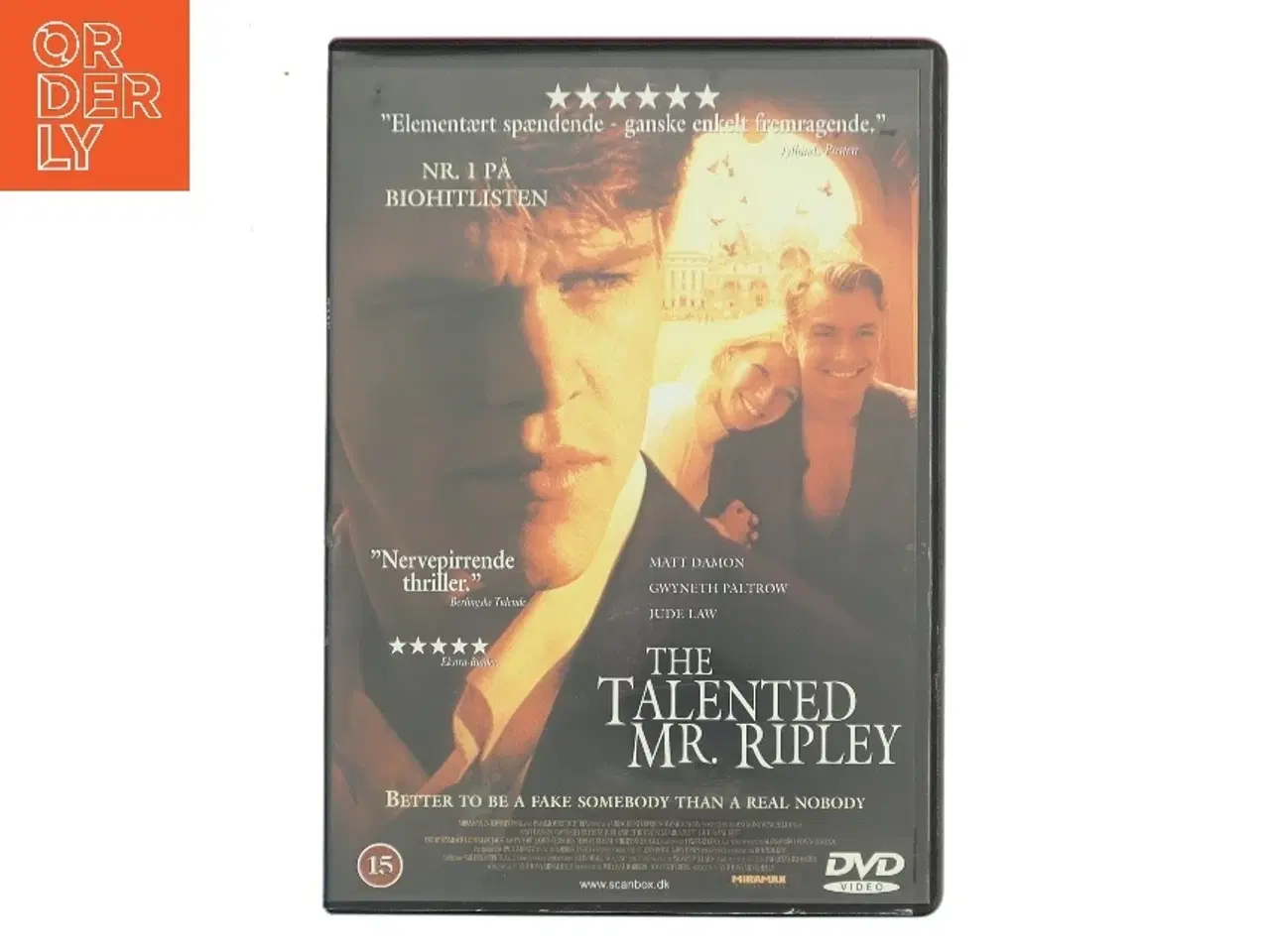 Billede 1 - The Talented Mr. Ripley med Matt Damon (DVD)