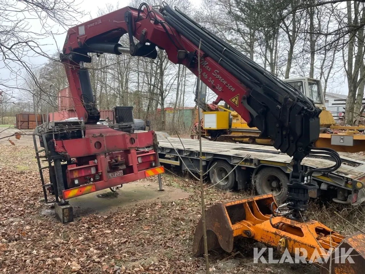 Billede 3 - Kran HMf 2420K5 til lastbil