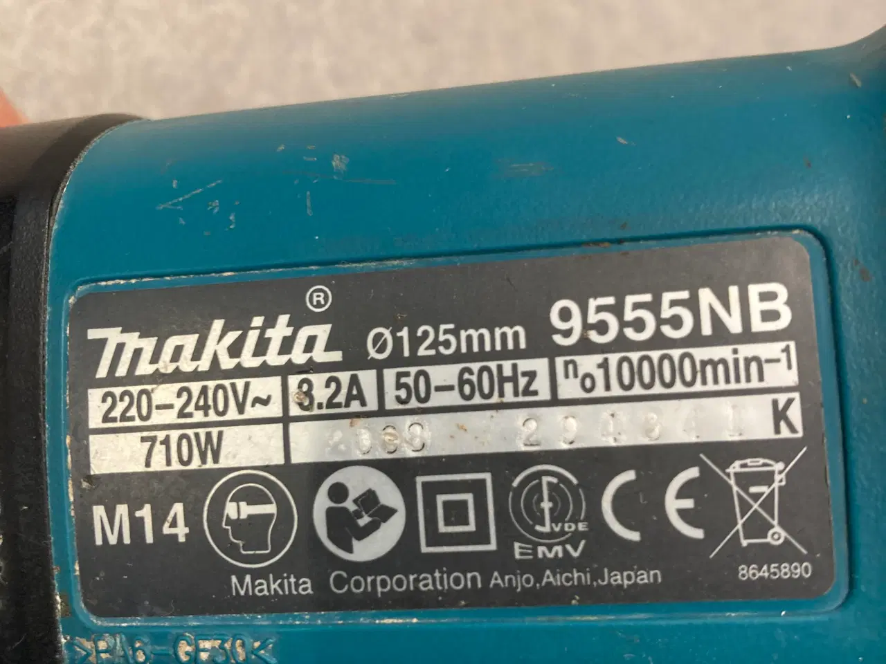 Billede 2 - Makita Vinkelsliber, 125 mm