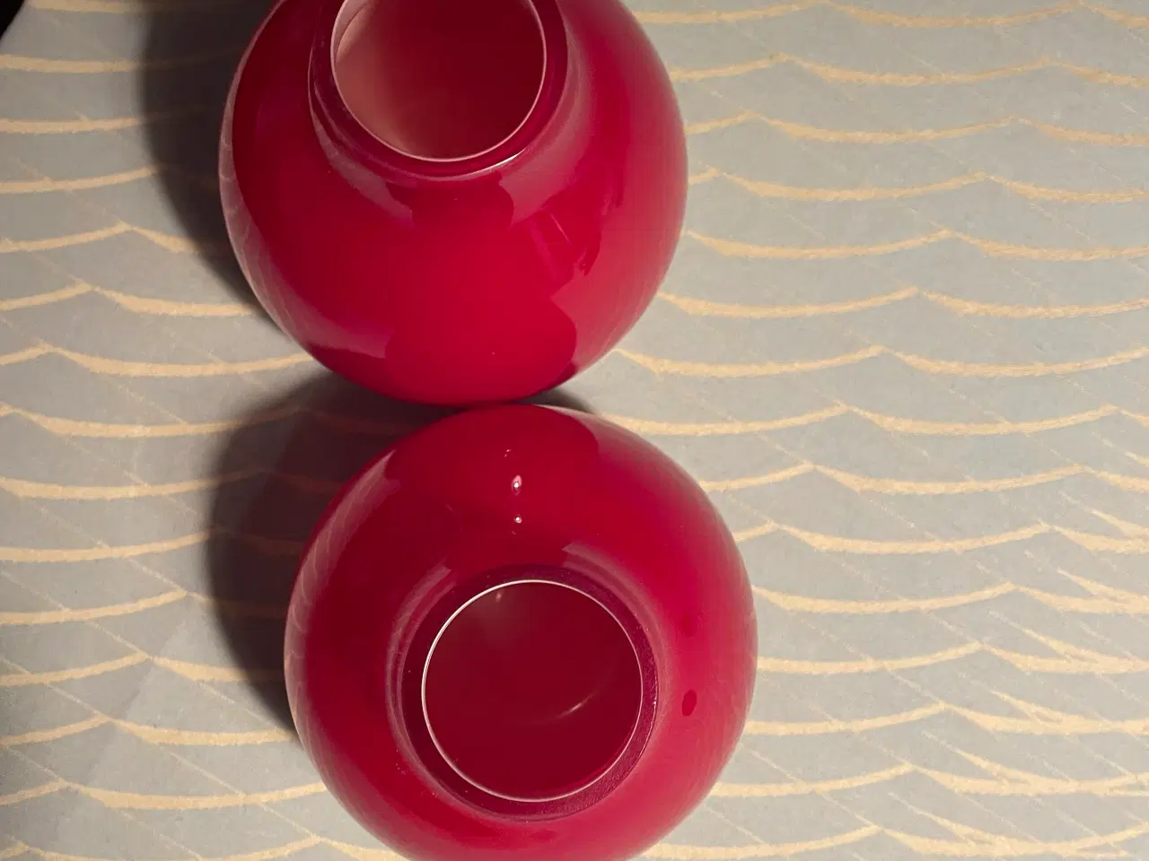 Billede 2 - Holmegaard kuglevaser røde