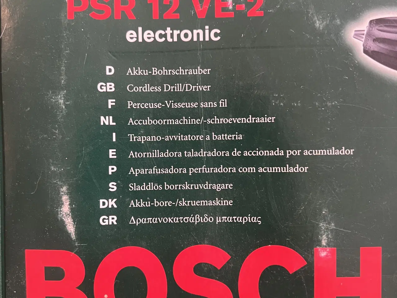 Billede 6 - Bosch PSR 12 VE-2 akku-boremaskine