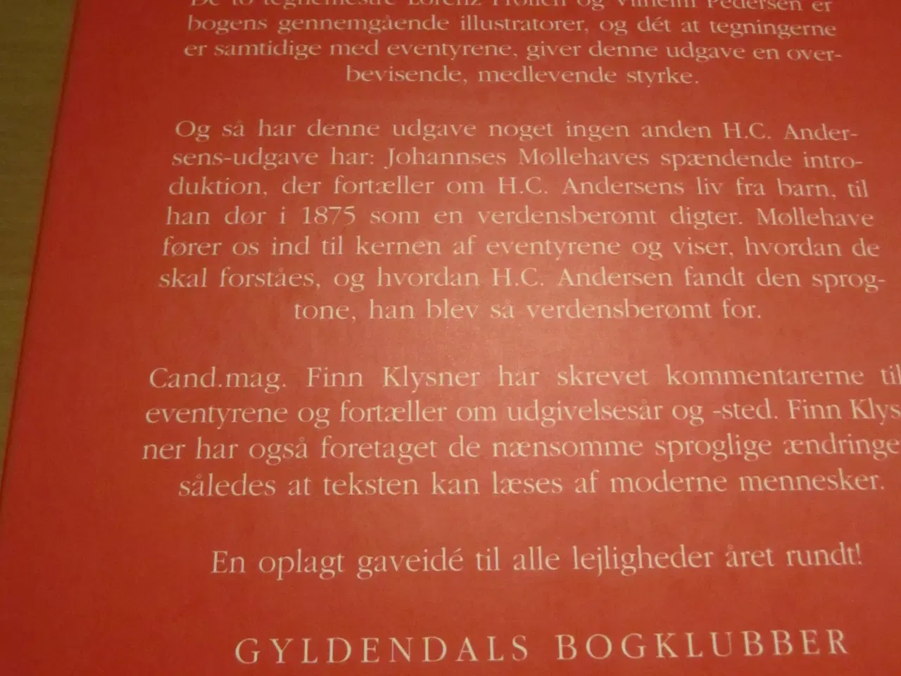 Billede 3 - H.C. ANDERSEN. Eventyr & Historier.