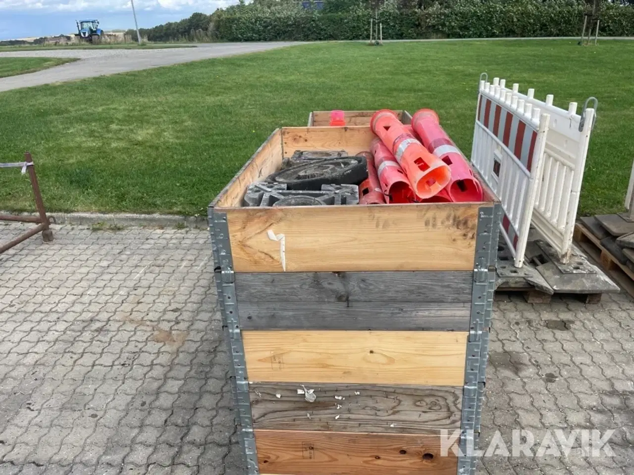 Billede 2 - Afspærrings cylinder med fødder