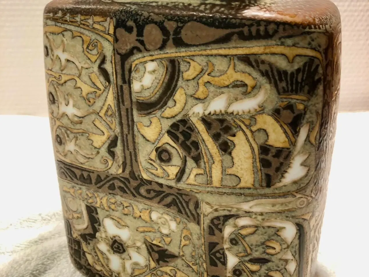 Billede 1 - Fajance vase Royal Copenhagen 
