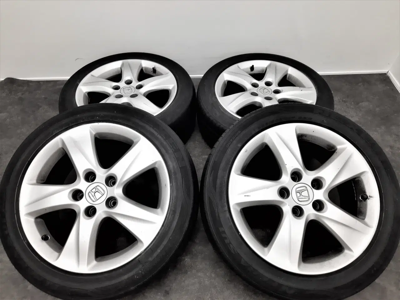 Billede 3 - 5x114,3 17" ET55 Honda fælge