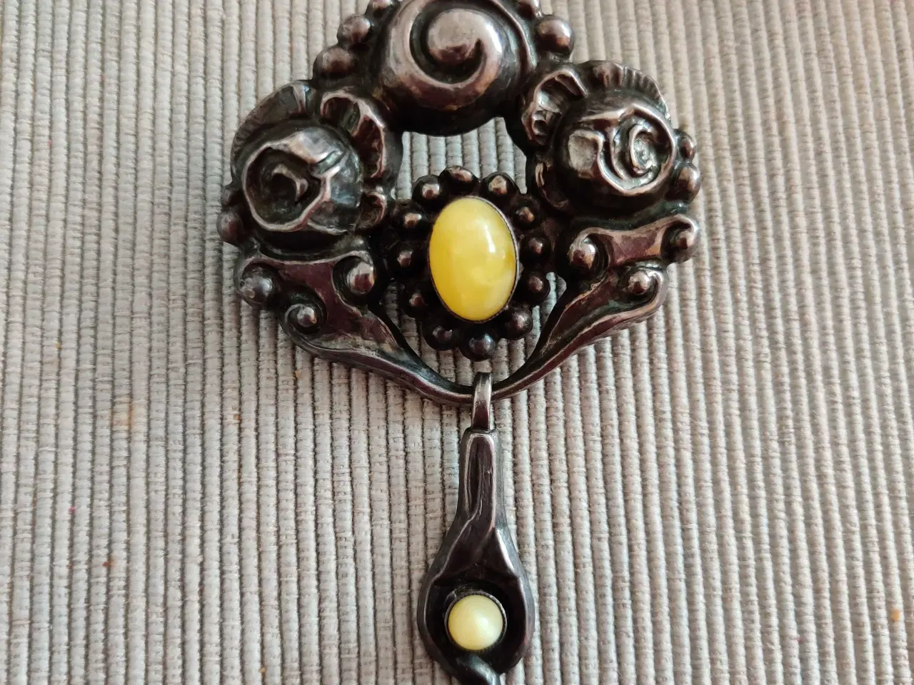 Billede 1 -  Broche sølv 