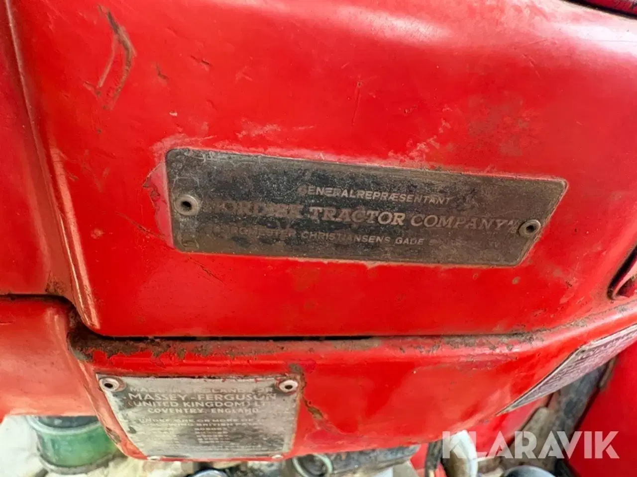 Billede 6 - Veterantraktor Massey Ferguson 135