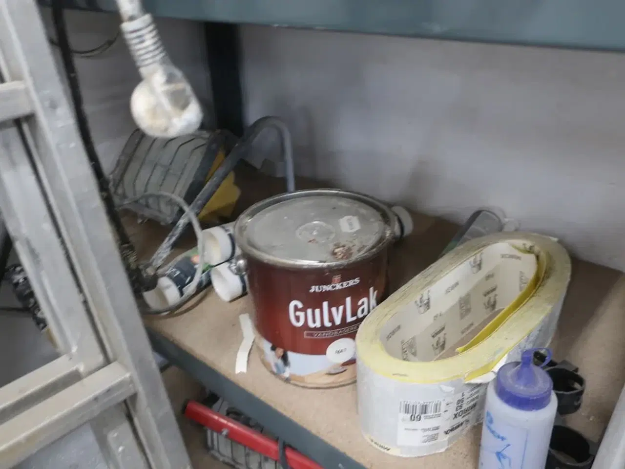 Billede 5 - Reol med div. Arbejdslamper