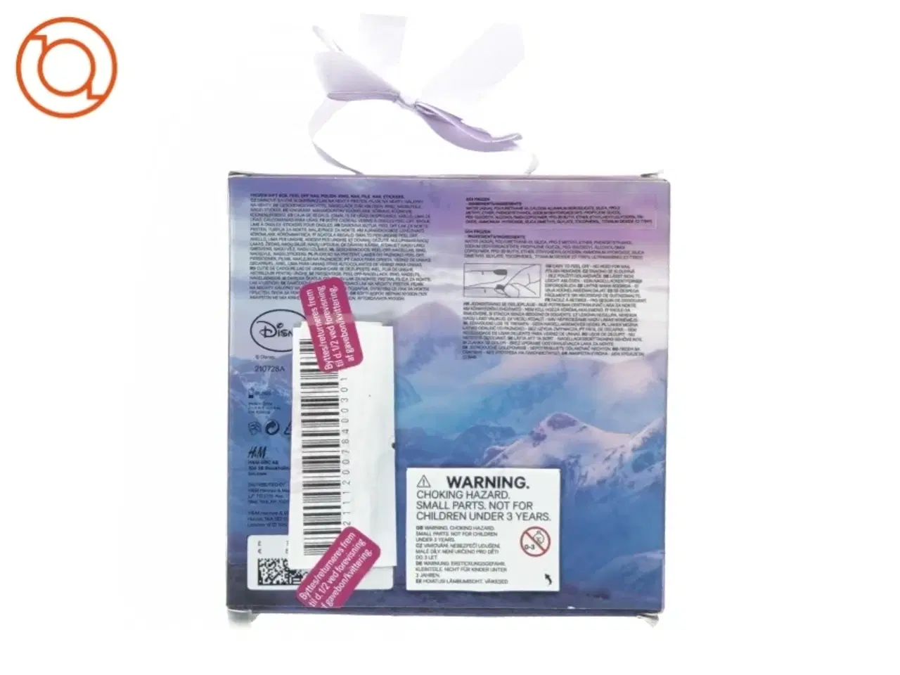 Billede 2 - Negle tilbehør med Frozen motiv fra H&M (str. 15 x 14 cm)