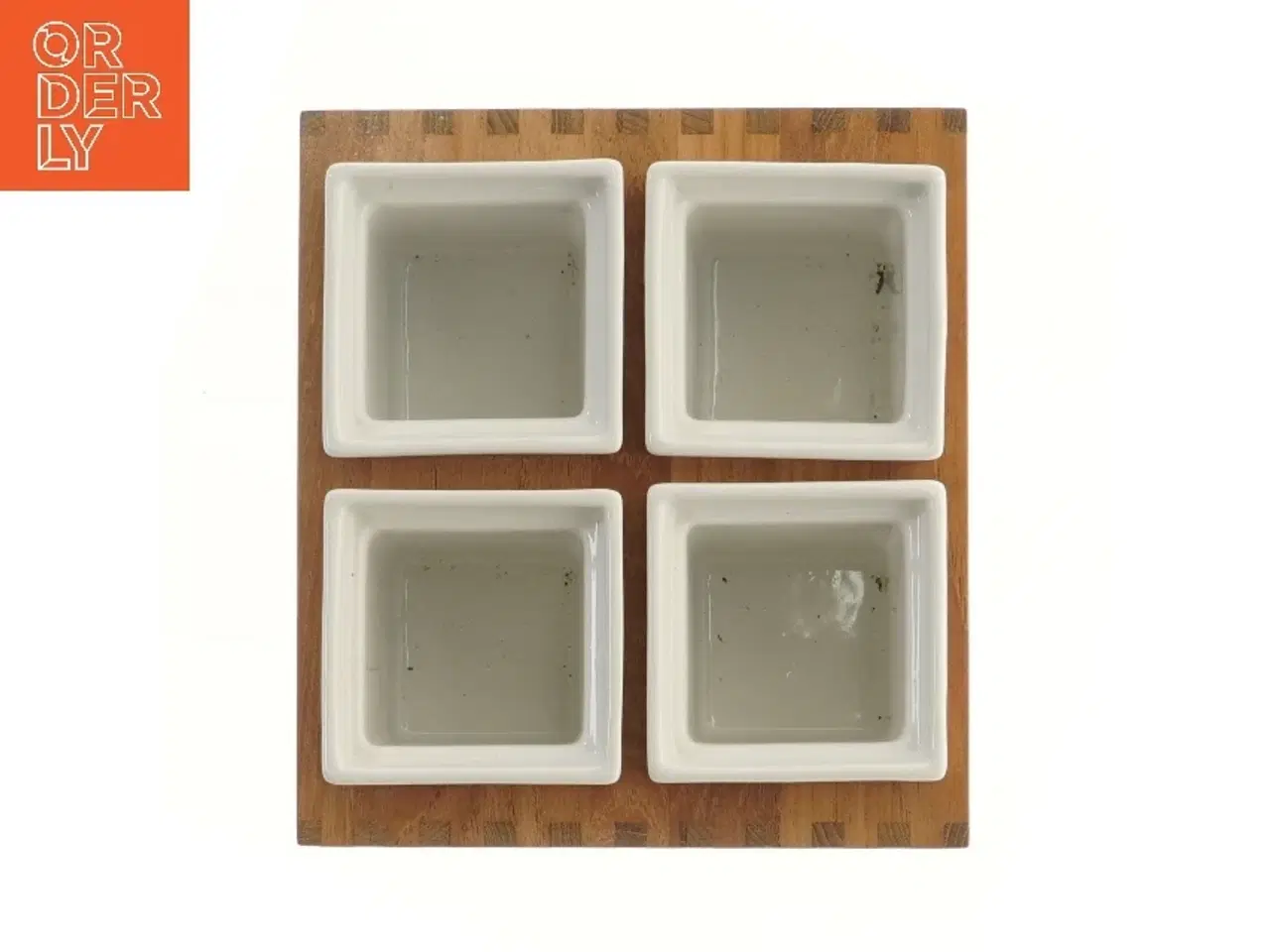 Billede 4 - Sæt med dip skåle og stativ fra Trip Trap (str. 24x10 cm)