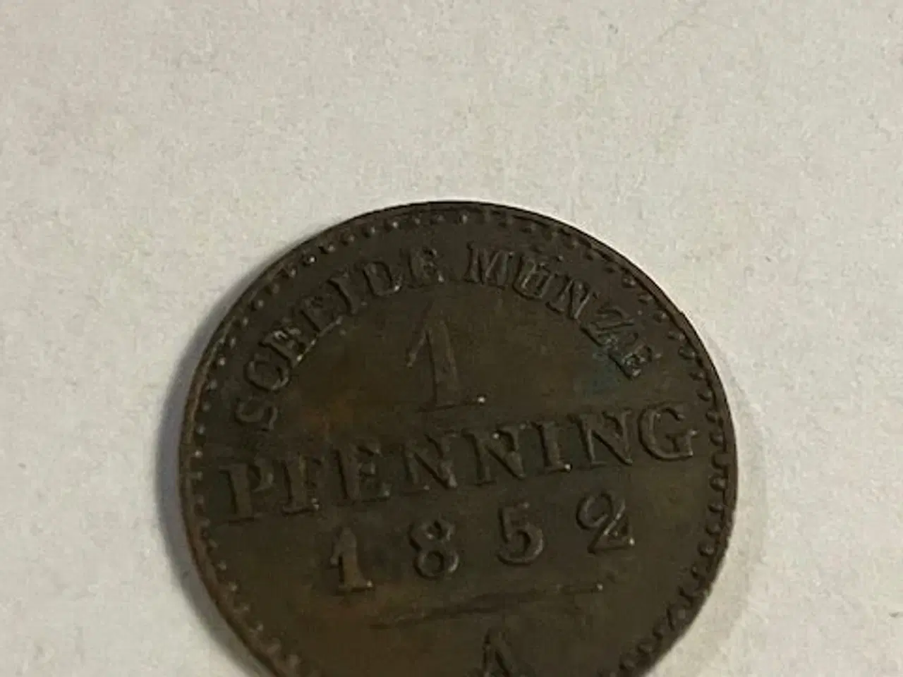 Billede 1 - 1 Pfennig 1852A Germany