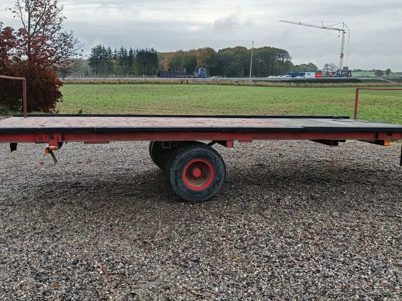 Billede 2 - - - - Halm vogn, rundballer og firkantet