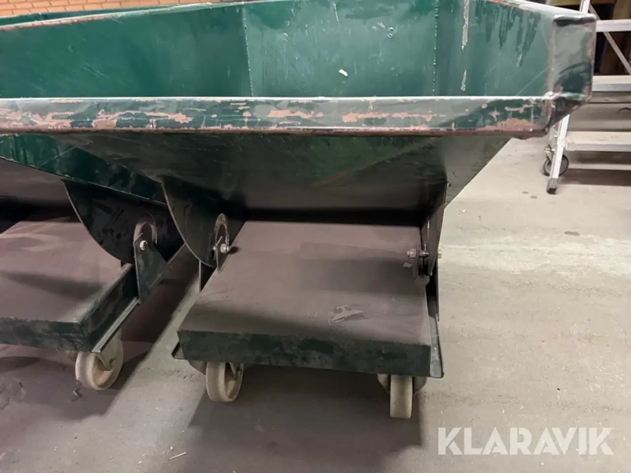 Billede 4 - Vippecontainer 300Liter 2 styk