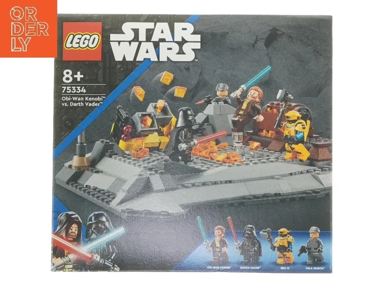 Billede 1 - LEGO Star Wars Obi-Wan Kenobi vs. Darth Vader sæt fra Lego (str. 26x7,5x28 cm)