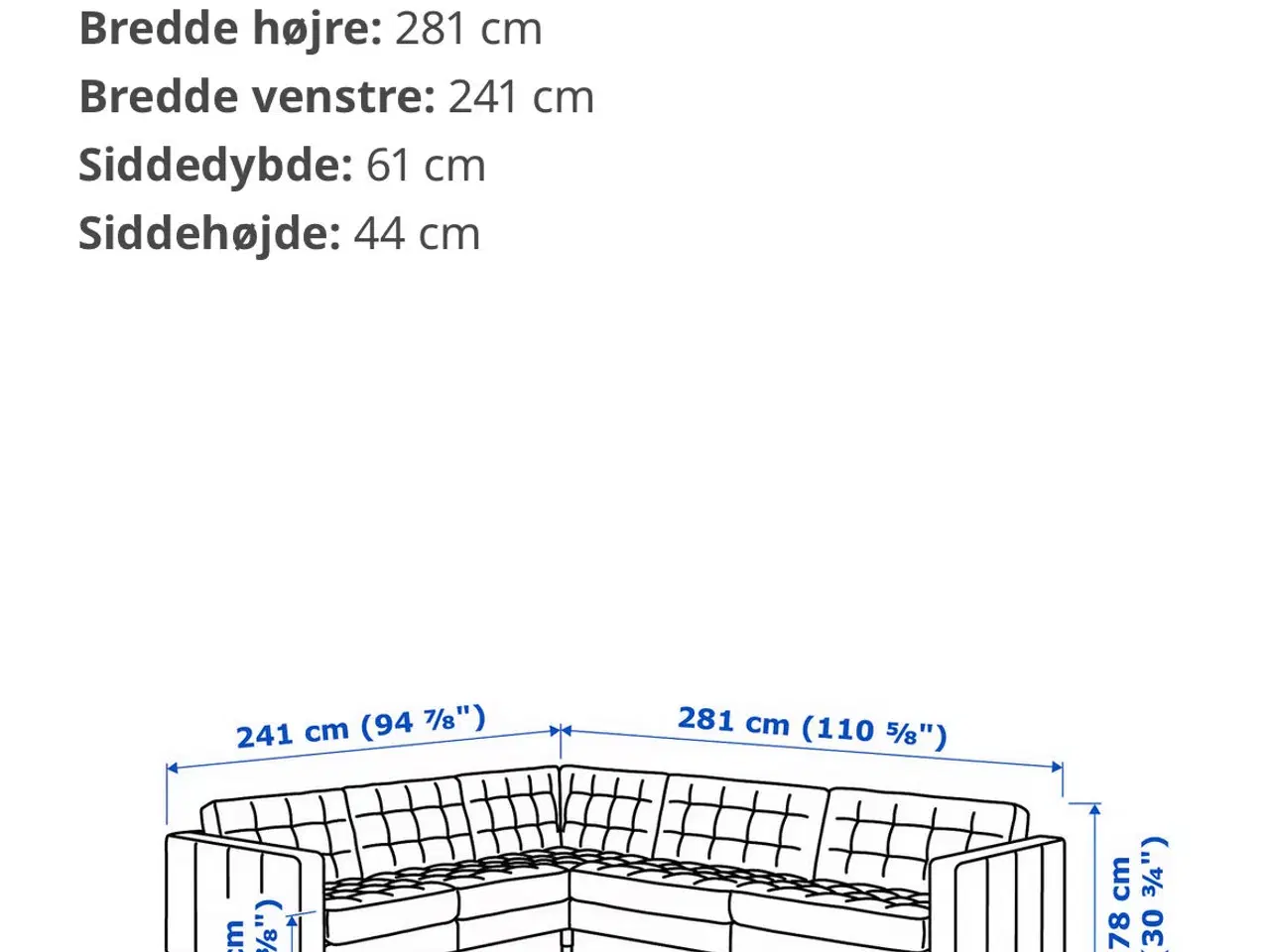 Billede 11 - Hjørnesofa 