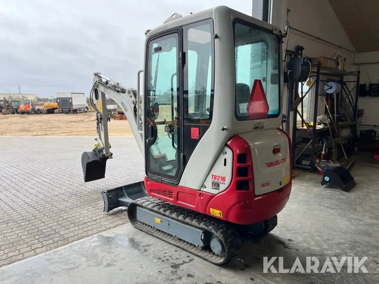 Billede 4 - Minigraver Takeuchi TB216