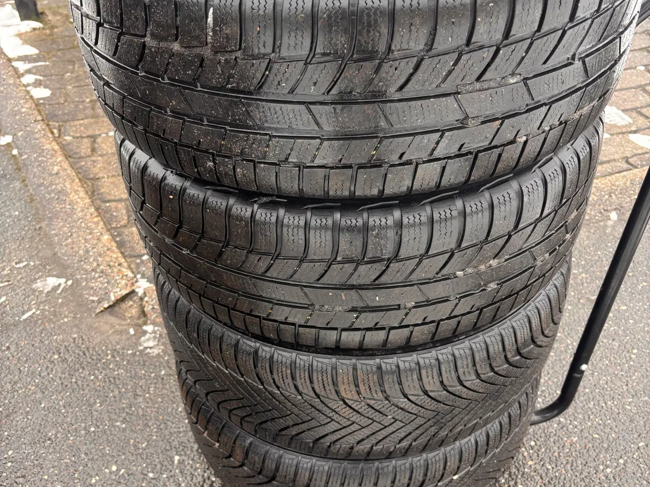 Billede 3 - Stålfælge med vinterdæk på 