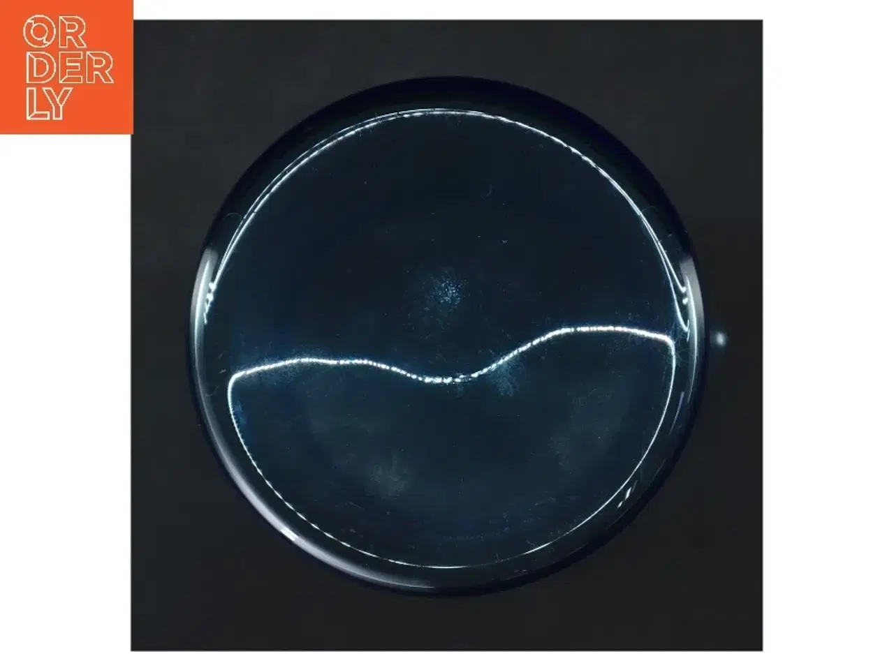 Billede 3 - Blå glasvase fra Iittala fra Iittala (str. Ø 10 cm længde 22 cm)