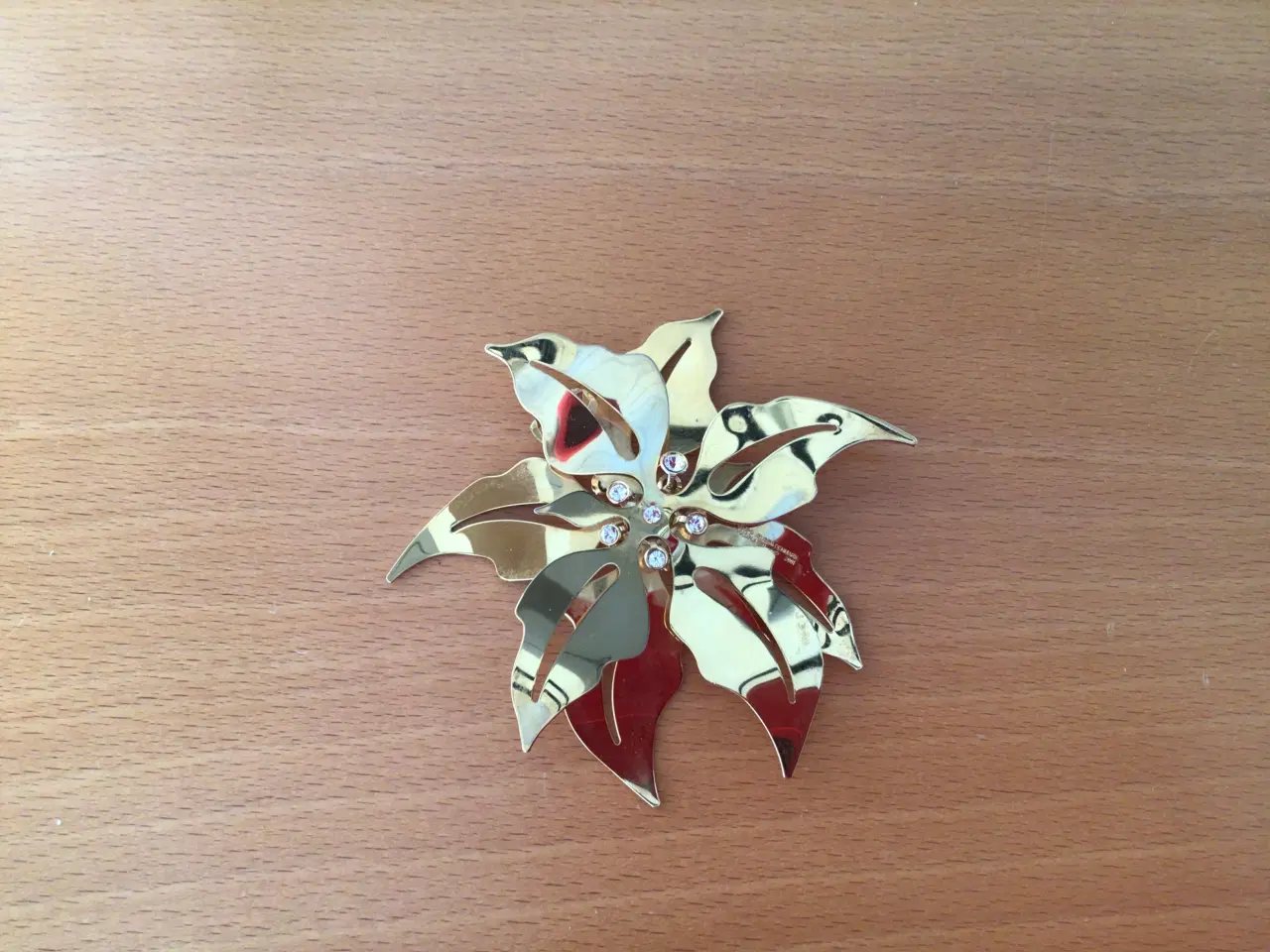 Billede 1 - Georg Jensen forgyldt julestjerne