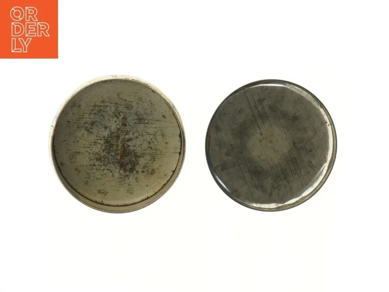 Billede 4 - Vintage dekorativ blikdåse (str. Ø 17,5 cm)