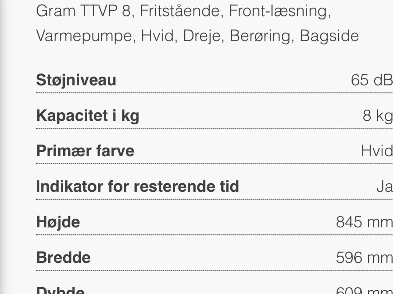 Billede 3 - Tørretumbler