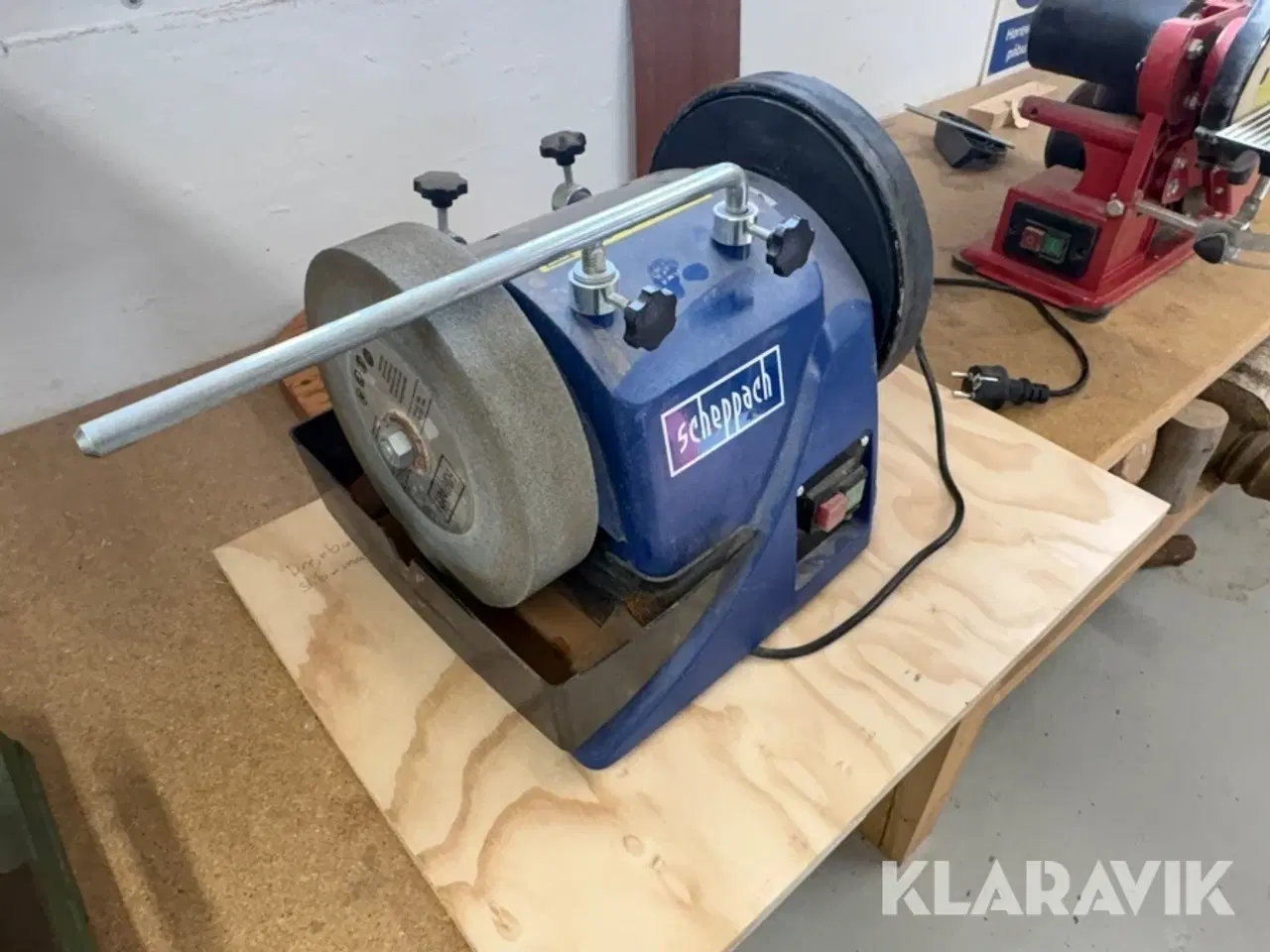 Billede 10 - Lot med bord slibe og boremaskine Scheppach, Herkules, Powercraft,San Li