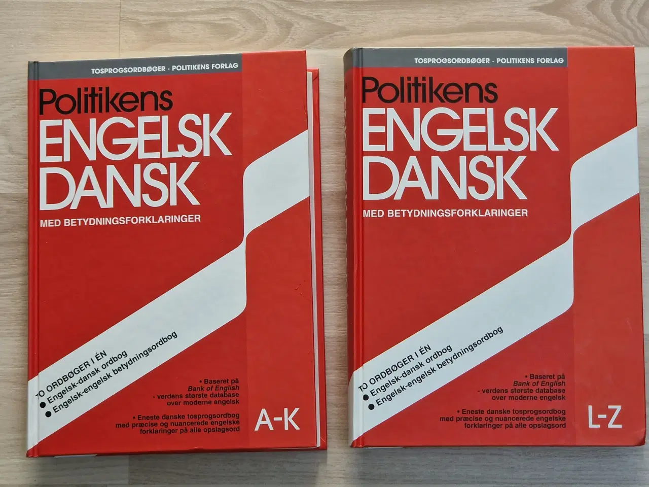 Billede 1 - Politikens ordbøger Dansk - Engelsk - Dansk