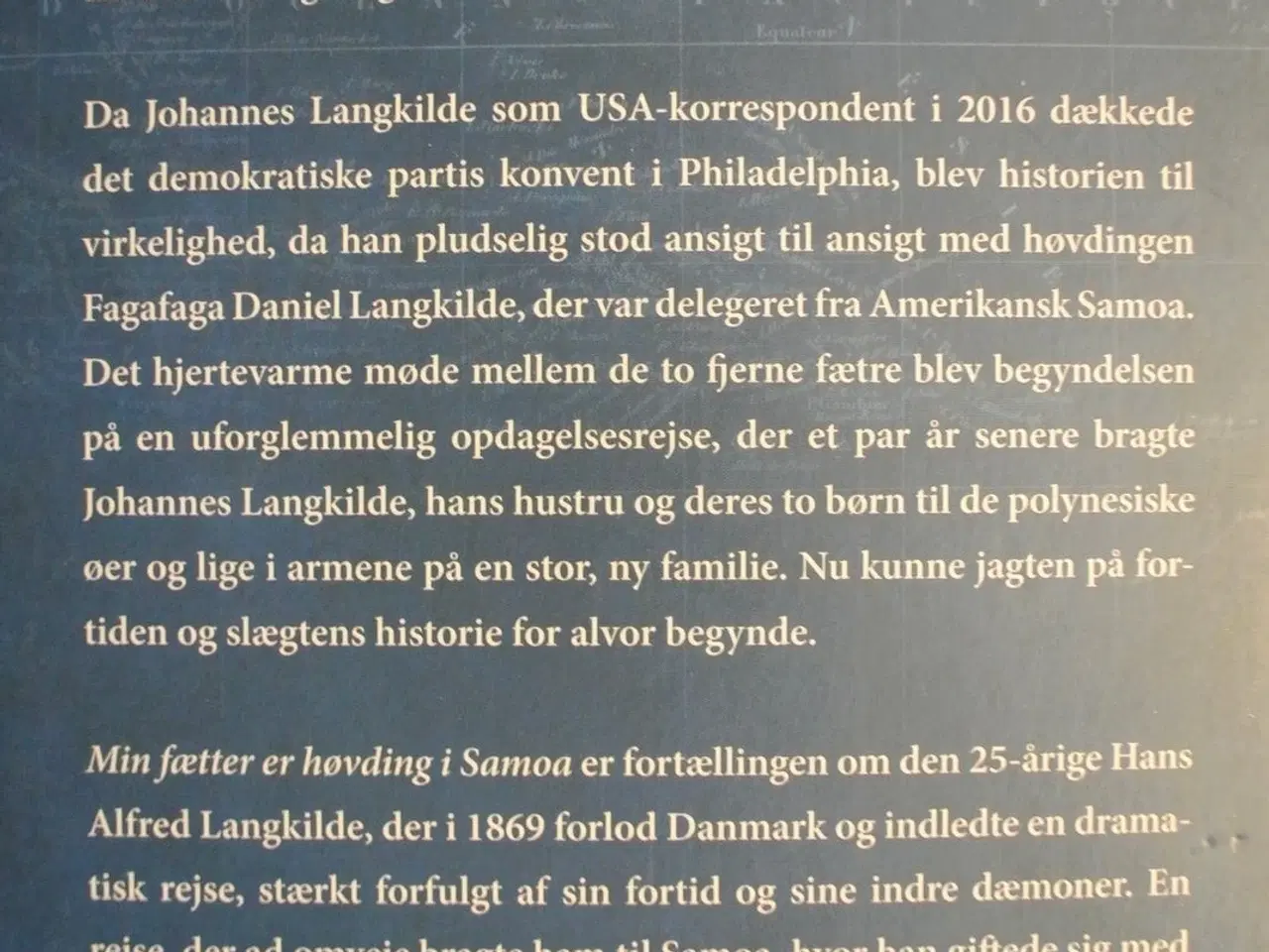 Billede 3 - min fætter er høvding i samoa, af johannes langkil