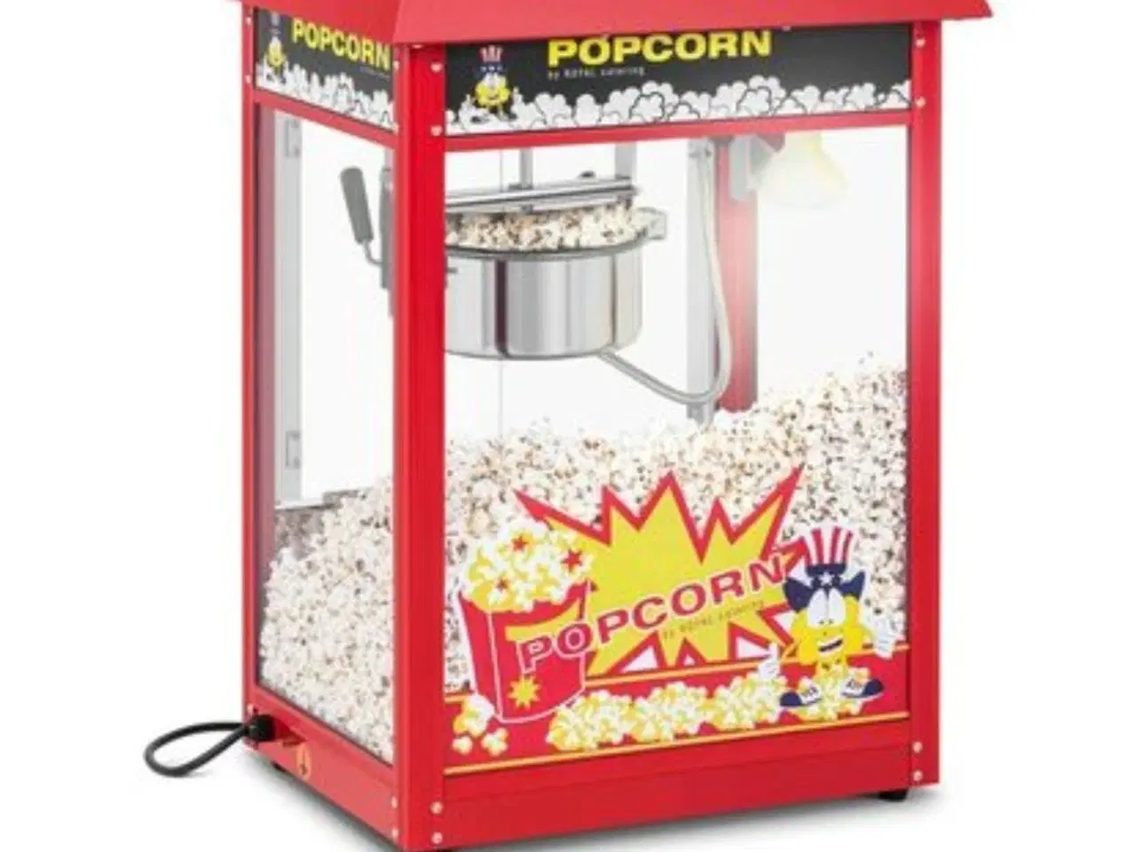 Billede 1 - UDLEJES - Popcorn maskine 