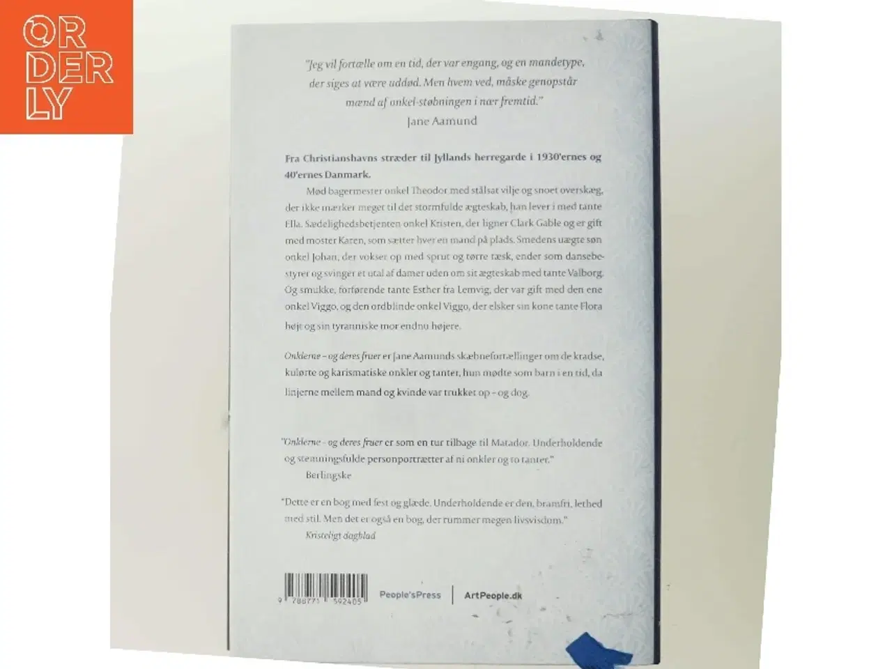 Billede 3 - Onklerne og deres fruer af Jane Aamund (Bog)